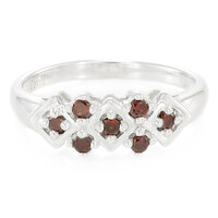 Anillo en plata con Diamante fantasía