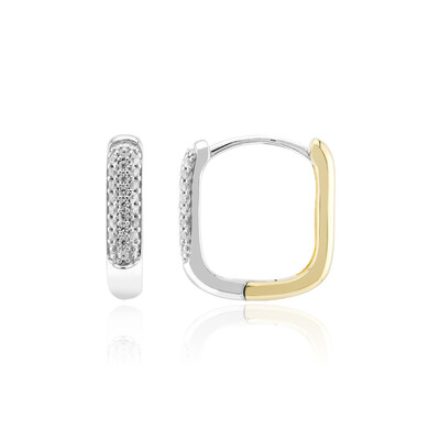 Pendientes en plata con Zircón