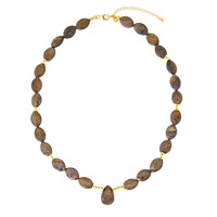Collar en plata con Broncita