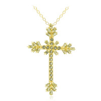 Collar en plata con Peridoto