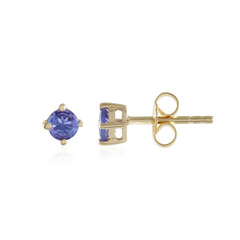Pendientes en plata con Tanzanita