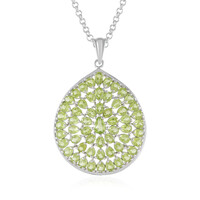 Collar en plata con Peridoto
