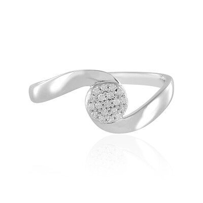 Anillo en oro con Diamante limpio a lupa F (LUCENT DIAMONDS)