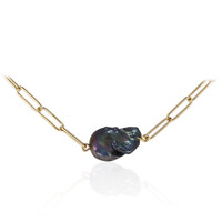Collar en plata con Perla Freshwater (TPC)