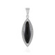 Colgante en plata con Ónix negro