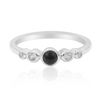 Anillo en plata con Ónix negro