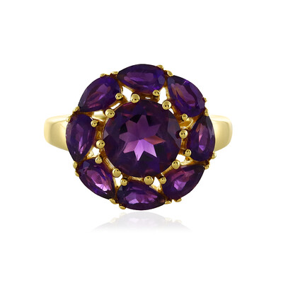 Anillo en plata con Amatista