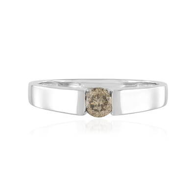 Anillo en oro con Diamante chocolate I1 (SUHANA)