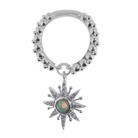 Anillo en plata con Ópalo de Welo (Dallas Prince Designs)
