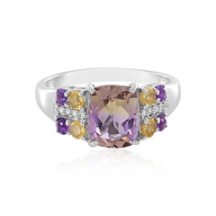 Anillo en plata con Ametrino de Anahí