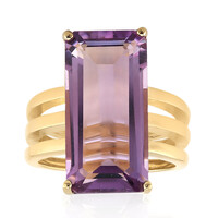 Anillo en plata con Amatista