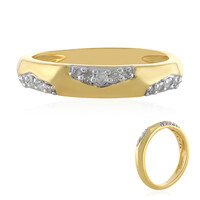 Anillo en plata con Diamante I4 (J)