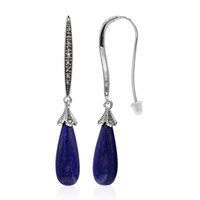 Pendientes en plata con Lapislázuli (Annette classic)