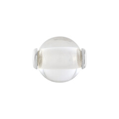 Colgante en plata con Cuarzo blanco