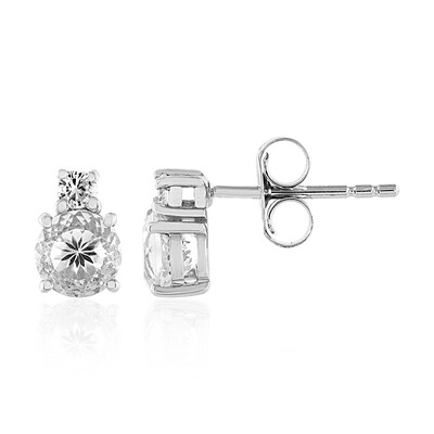 Pendientes en plata con Danburita