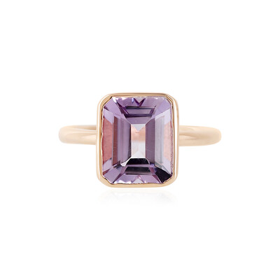 Anillo en plata con Amatista Rosa de Francia