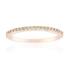 Anillo en oro con Diamante rosa de Francia de Argyle SI1