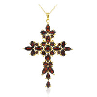 Collar en plata con Granate