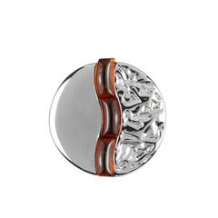 Colgante en plata con Ámbar báltico