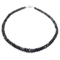 Collar en plata con Labradorita