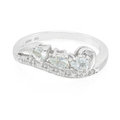 Anillo en plata con Turmalina Paraíba