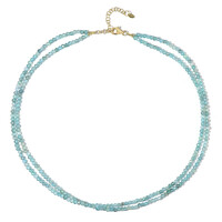 Collar en plata con Apatita azul