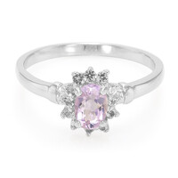 Anillo en plata con Amatista Rosa de Francia