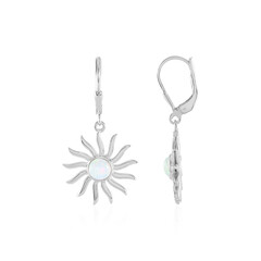 Pendientes en plata con Ópalo de Welo