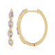 Pendientes en plata con Tanzanita
