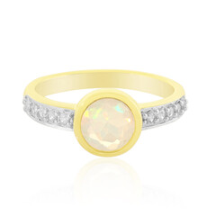 Anillo en plata con Ópalo de Welo