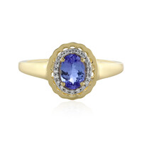 Anillo en oro con Tanzanita (Adela Gold)
