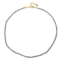Collar en plata con Diamante plateado