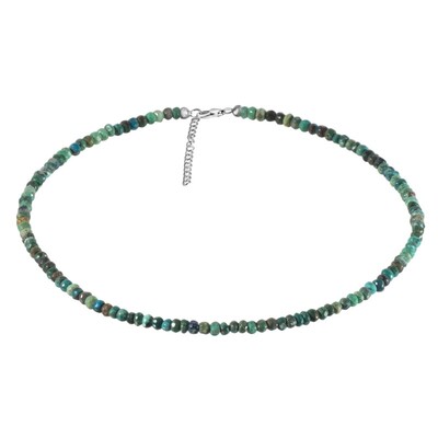 Collar en plata con Crisocola