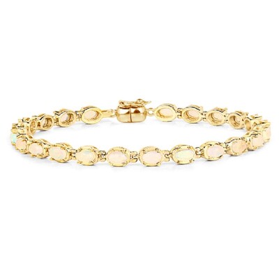Brazalete en plata con Ópalo de Welo