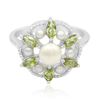 Anillo en plata con Perla Freshwater (TPC)