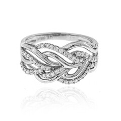 Anillo en platino con Diamante limpio a lupa F (LUCENT DIAMONDS)