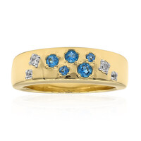 Anillo en oro con Hauyna