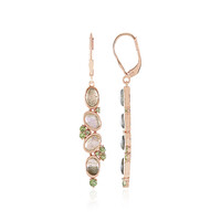 Pendientes en plata con Labradorita verde de Maniry (KM by Juwelo)