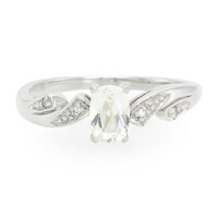 Anillo en plata con Berilo del Himalaya