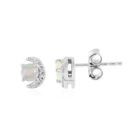 Pendientes en plata con Ópalo de Welo