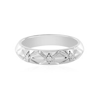 Anillo en plata con Diamante PK (J)
