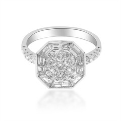 Anillo en oro con Diamante SI2 (H) (CIRARI)