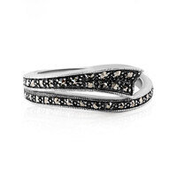 Anillo en plata con Marcasita