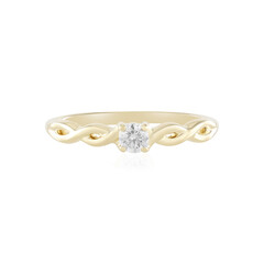 Anillo en oro con Diamante IF (G)