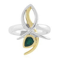 Anillo en plata con Grandidierita