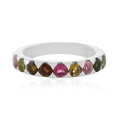 Anillo en plata con Turmalina
