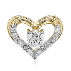 Colgante en oro con Diamante SI1 (G)