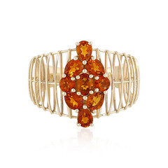 Anillo en oro con Citrino Brandy (Ornaments by de Melo)