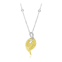 Collar en oro con Diamante amarillo SI2 (CIRARI)