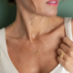 Collar en plata (M de Luca)